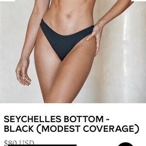 Monday Swimwear Seychelles Bottoms | Pale Blue color | size V (XL)
